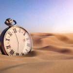 Uhr im Sand